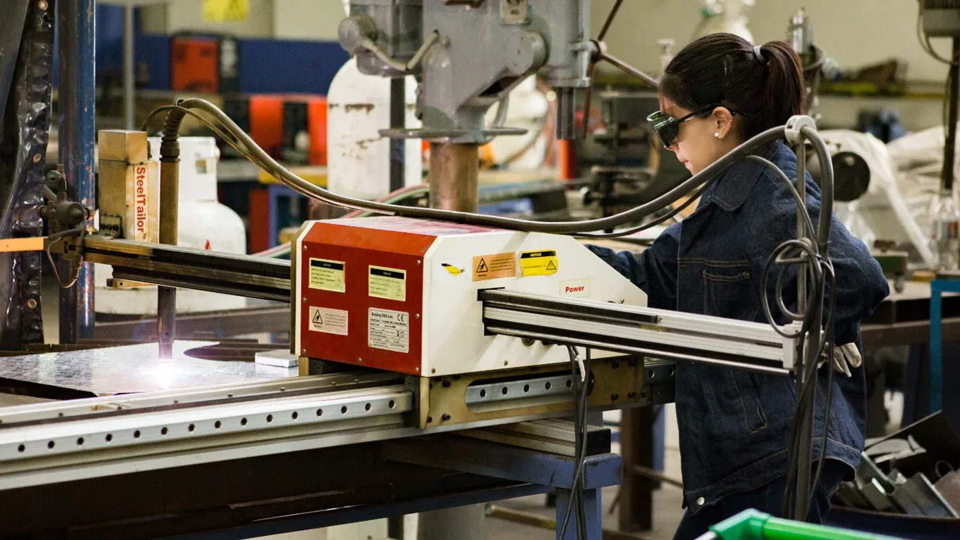 Mesa de corte CNC de plasma