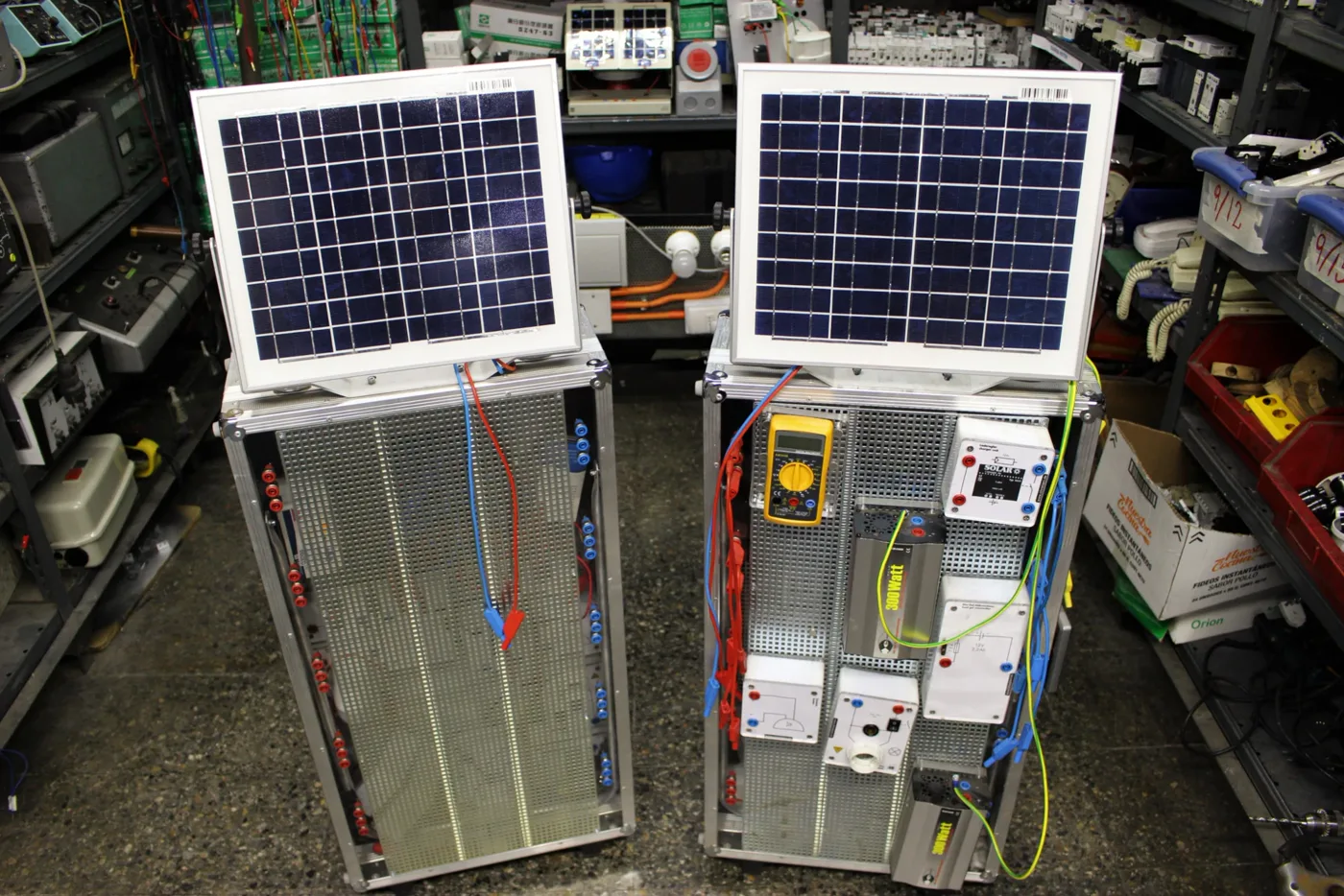Módulo de entrenamiento de energía fotovoltaica
